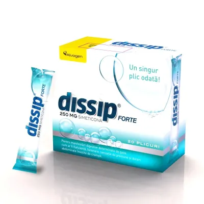 Dissip granule orodispersabile 250 mg, 20 plicuri, Alvogen