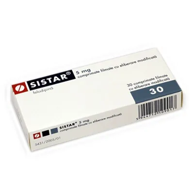 Sistar 5 mg x 30 compr. elib. modif.