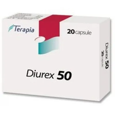 Diurex 50 mg / 20 mg, 20 capsule