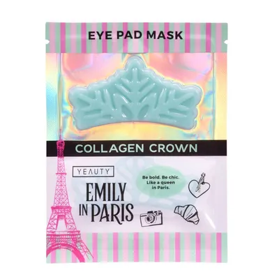 Masca plasturi pentru ochi Collagen Crown Emily in Paris, 2 bucati, Biovene