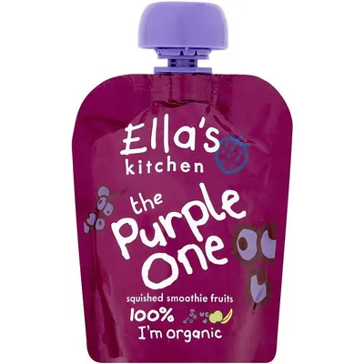 Piure bio de rodie si coacaze, 90g, Ella's Kitchen