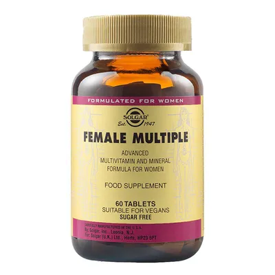 SOLGAR MULTIVITAMINE PENTRU FEMEI 60 TABLETE