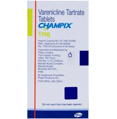 Champix 1 mg x 2 blistere x 14 compr. film.