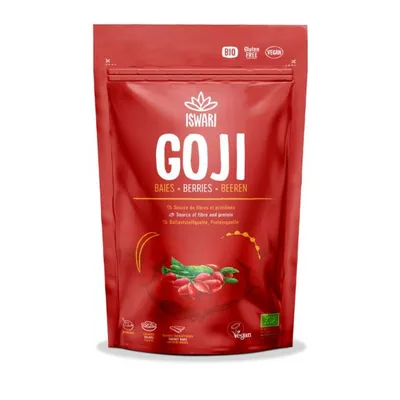 Goji bio fara gluten, 125g, Iswari