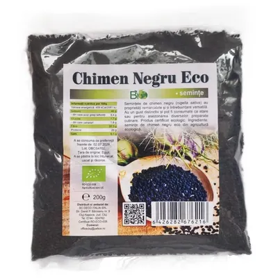 Seminte de chimen negru Bio, 200 g, Deco Italia