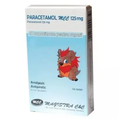 Paracetamol MCC, 125 mg, Magistra