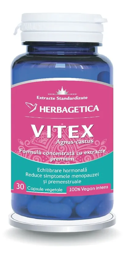 Vitex Zen Forte, 30 capsule, Herbagetica30CPS