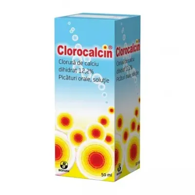 Clorocalcin picaturi orale, 133, solutie