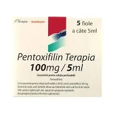 Pentoxifilin inj 100mg x 5/5ml T