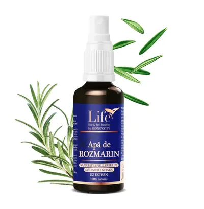 Apă de Rozmarin Life Bio, 100 ml, DVR Pharm