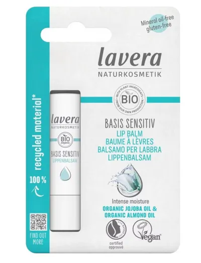 Balsam de Buze cu Ulei de Jojoba și Ulei de Migdale, 4,5 g, Lavera