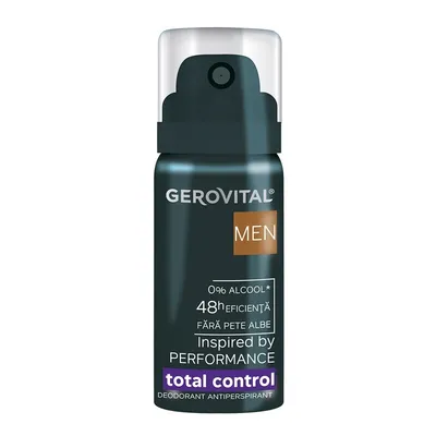 GEROVITAL MEN DEODORANT ANTIPERSPIRANT TOTAL CONTROL 40ML