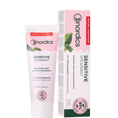Pasta de dinti pentru sensibilitate dentara Sensitive, 75 ml, Nordics