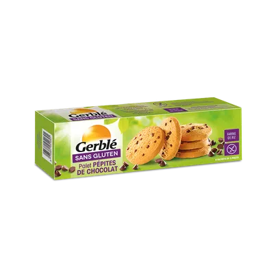 Fursecuri fara gluten Pepites, 160g, Gerble Expert Dietetic