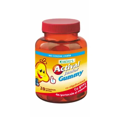 Actival Junior Gummy, 20 comprimate gumate, Beres