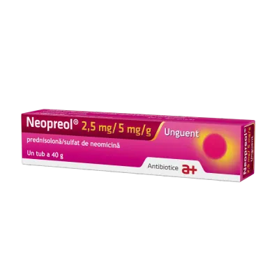 Neopreol unguent, 40 g, Antibiotice