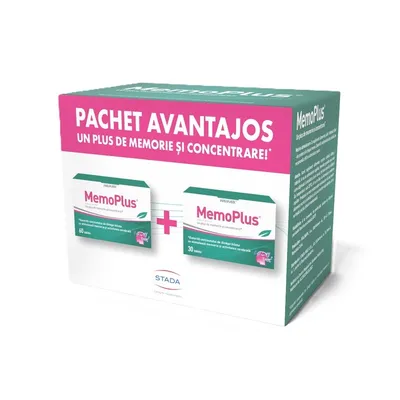 MEMO PLUS X 60CP+MEMO PLUS 30 CAPSULE WALMARK