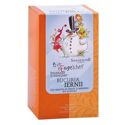 Ceai Bio Ingerasii Strengari Bucuria Iernii, 20 plicuri, Sonnentor