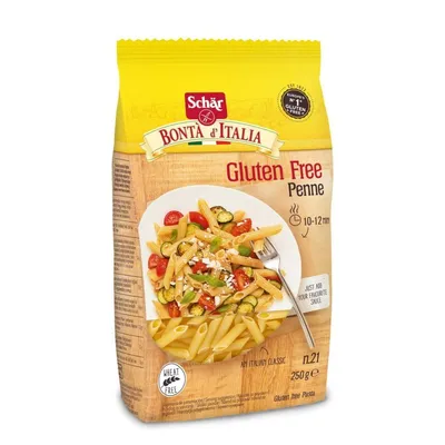Paste cu cereale fara gluten Penne, 250g, Schar