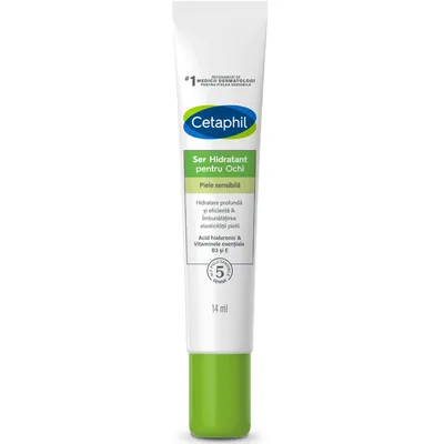 Ser hidratant pentru ochi cu acid hialuronic, 14ml, Cetaphil