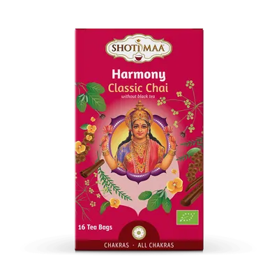 Ceai Chakras Harmony Chai Clasic Bio, 16 plicuri, Shoti Maa