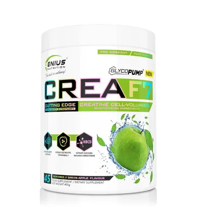 CreaF7 cu mar verde, 405g, Genius Nutrition