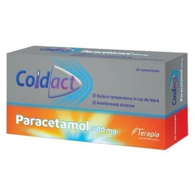 COLDACT 500MG 20 COMPRIMATE