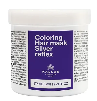 Masca pentru par Silver Reflex, 275ml, Kallos