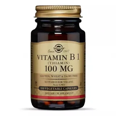 SOLGAR VITAMINA B1 100MG 100 CAPSULE