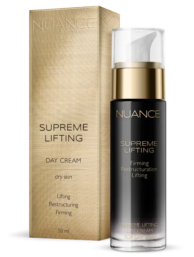 Crema de zi pentru ten uscat Supreme Lifting, 50ml, Nuance