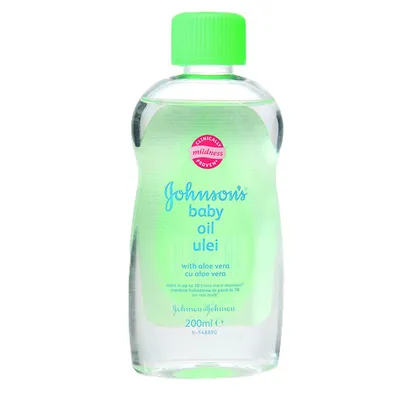 Ulei de corp cu aloe vera Johnson's Baby, 200ml, Johnson&Johnson