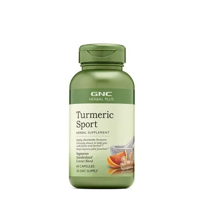Turmeric Sport, 60 capsule, GNC