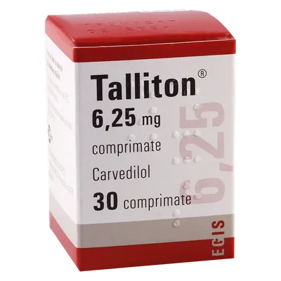 Talliton 6.25mg, 30 comprimate, Egis