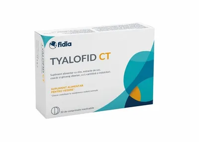 TYALOFID CT 30 COMPRIMATE MASTICABILE