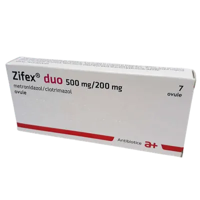 Zifex duo 500mg/200mg, 7 ovule, Antibiotice