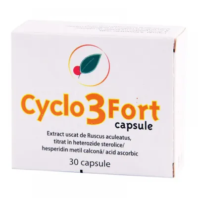 Cyclo 3 Fort, 30 capsule, Pierre Fabre Medicament