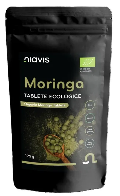 NIAVIS MORINGA TABLETE ECOLOGICE/BIO 125G