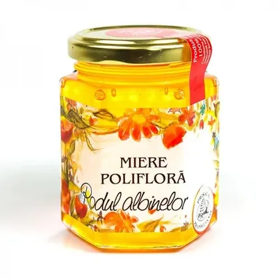 Miere poliflora, 250g, Prisaca Transilvania