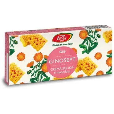 Ginosept G86 crema solida, 6 monodoze, Fares