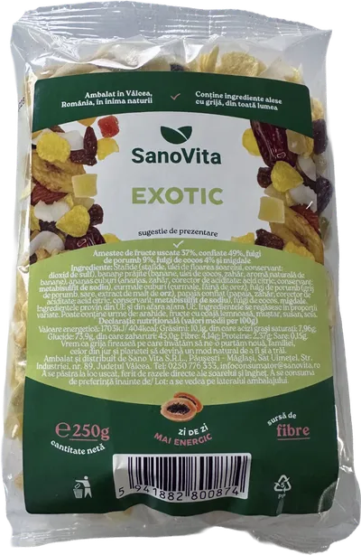 Exotic, 250g, SanoVita