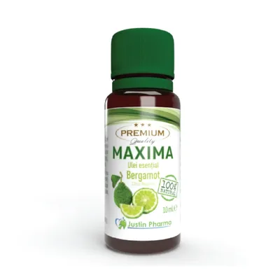 Ulei esential Maxima de Bergamot, 10ml, Justin Pharma