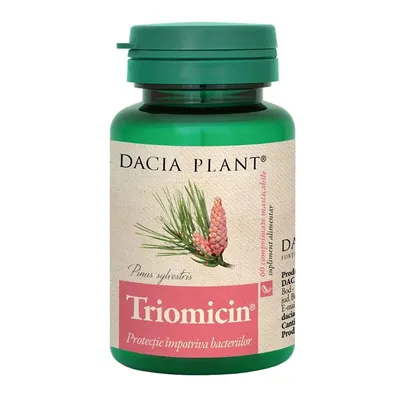 TRIOMICIN 60 COMPRIMATE DACIA PLANT