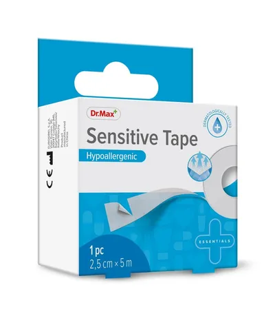 Dr. Max Sensitive Tape hipoalergenic 2.5cm x 5m, 1 bucata