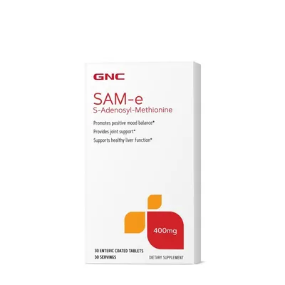 SAM-e 400mg S-Adenozil-Metionina, 30 tablete, GNC