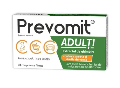 ZDROVIT PREVOMIT ADULTI 28 COMPRIMATE FILMATE