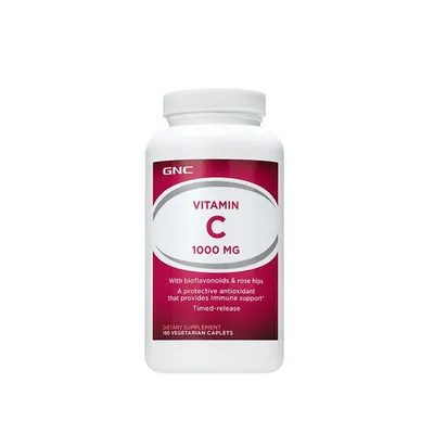 Vitamina C 1000mg, 180 tablete, GNC