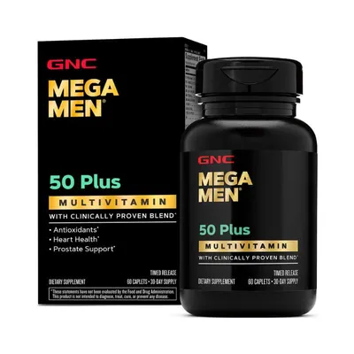 GNC MEGA MEN MULTIVITAMINE PENTRU BARBATI 60 TABLETE