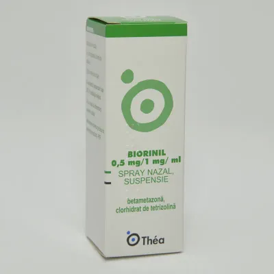 Biorinil 0.5mg/1mg/ml spray nazal suspensie, 10 ml, Lab. Thea