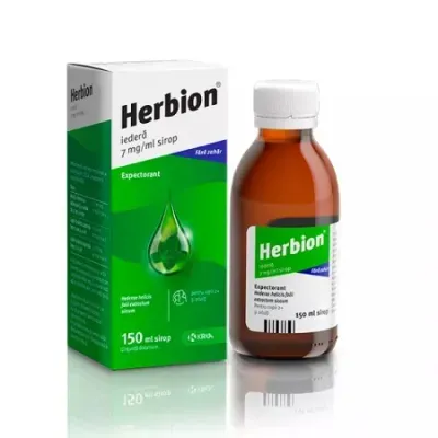 Herbion Iedera sirop, 7 mg/ml, KRKA