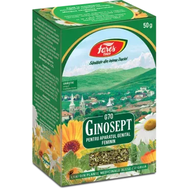 Ceai Ginosept, 50 g, Fares